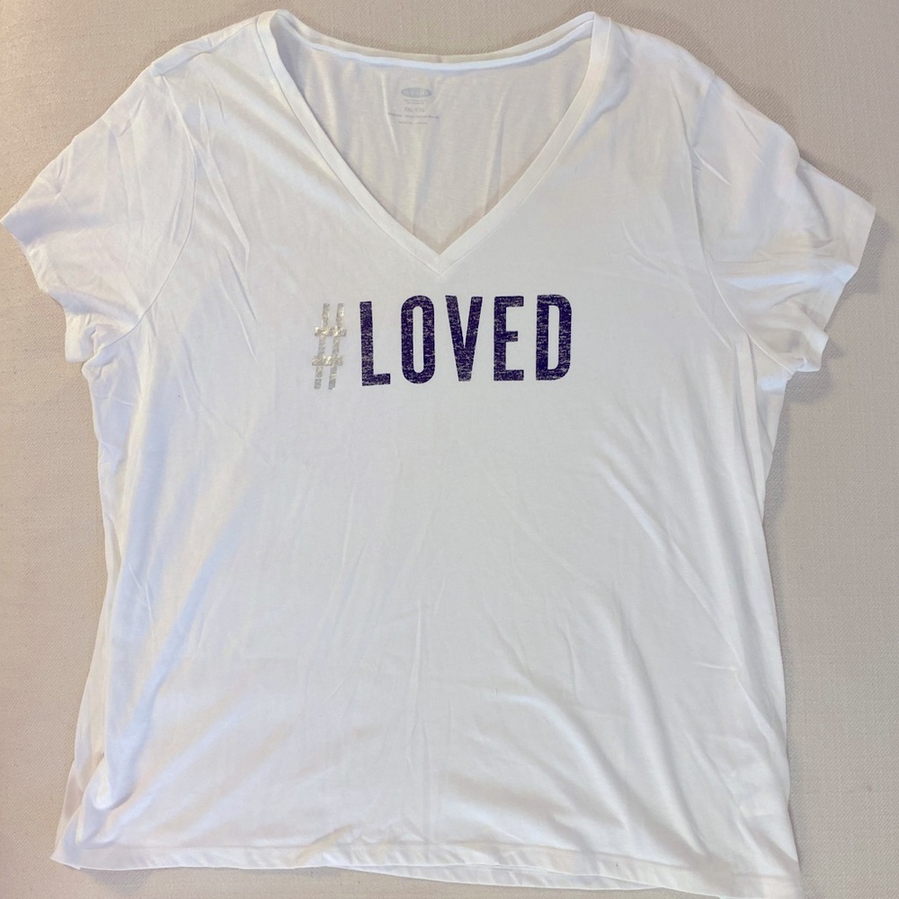 Old Navy Loved V-Neck Tee XXL